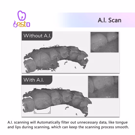 Stilvoller 3D-Dentalscanner von Medical Products für die Kieferorthopädie