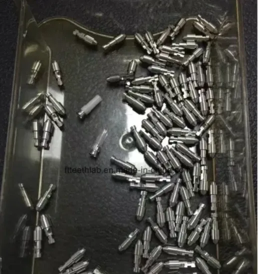 Guter Service, kieferorthopädische Behandlung, Zahn-Abutment, Zirkonoxid-Abutment