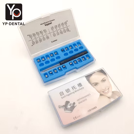 Hersteller Brackets Kieferorthopädie Autoligado Brace Metal Self Ligating Bracket Dental Brackets Orthodontic