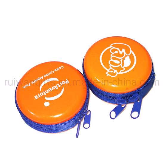 Kundenspezifisches rundes Münzprüfgerät aus Metall mit Logo-Aufdruck